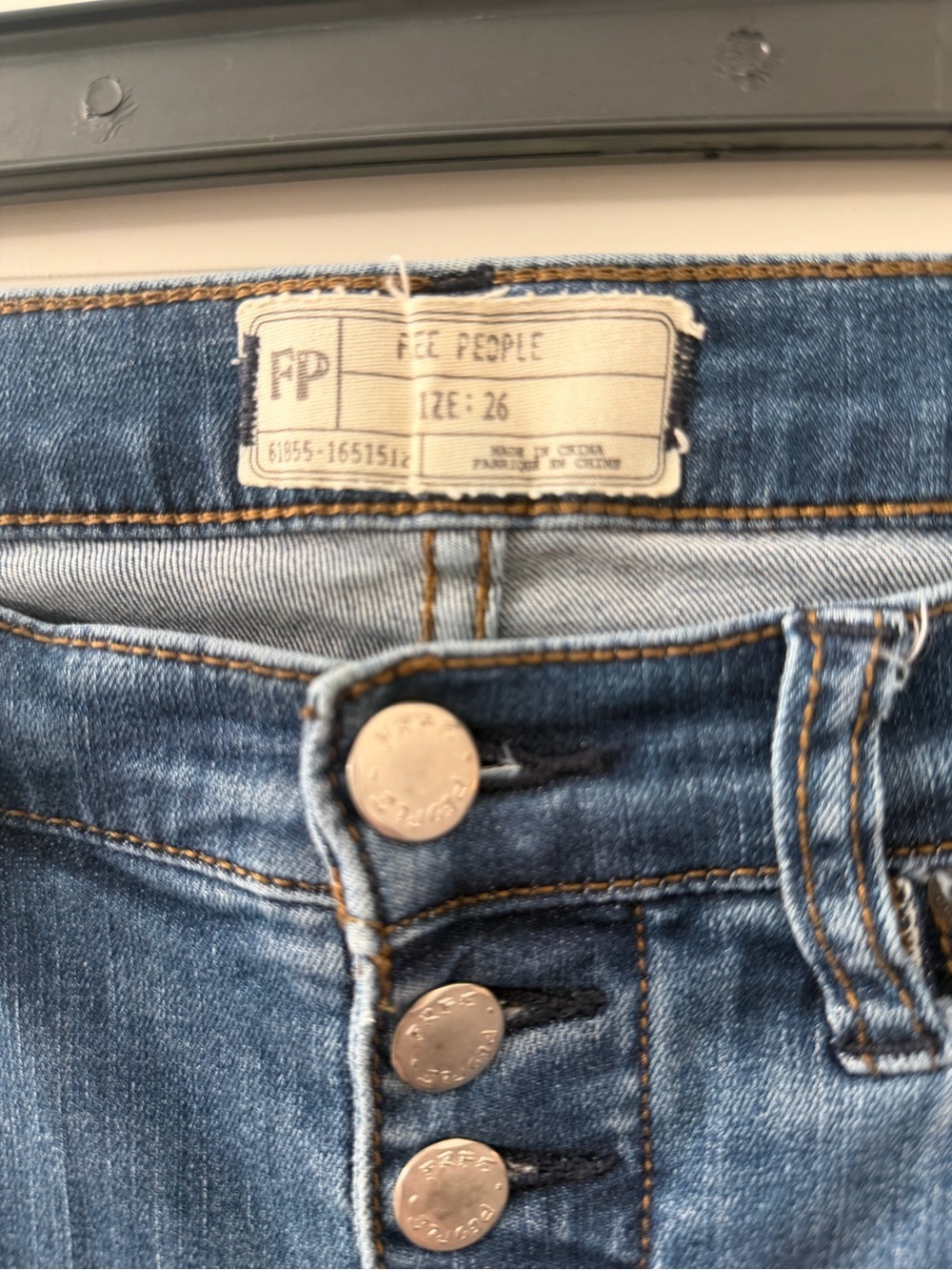 Free People Indigo Skinny Jeans - Picture 4 of 4